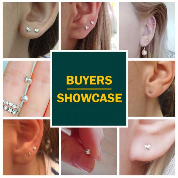 925 silver petite heart stud earrings buyers showcase