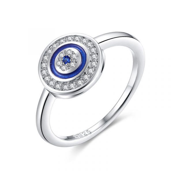 925 sterling silver lucky eye ring